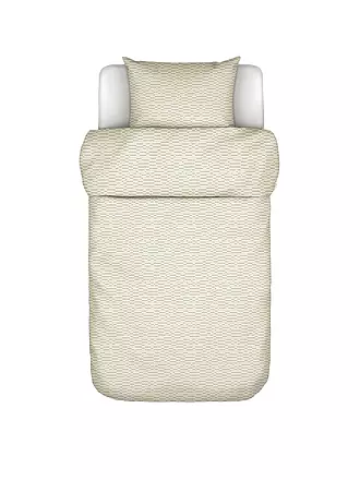 MARC O'POLO HOME | Satin-Bettwäsche HARPA 70x90cm/140x200cm Oatmeal | 